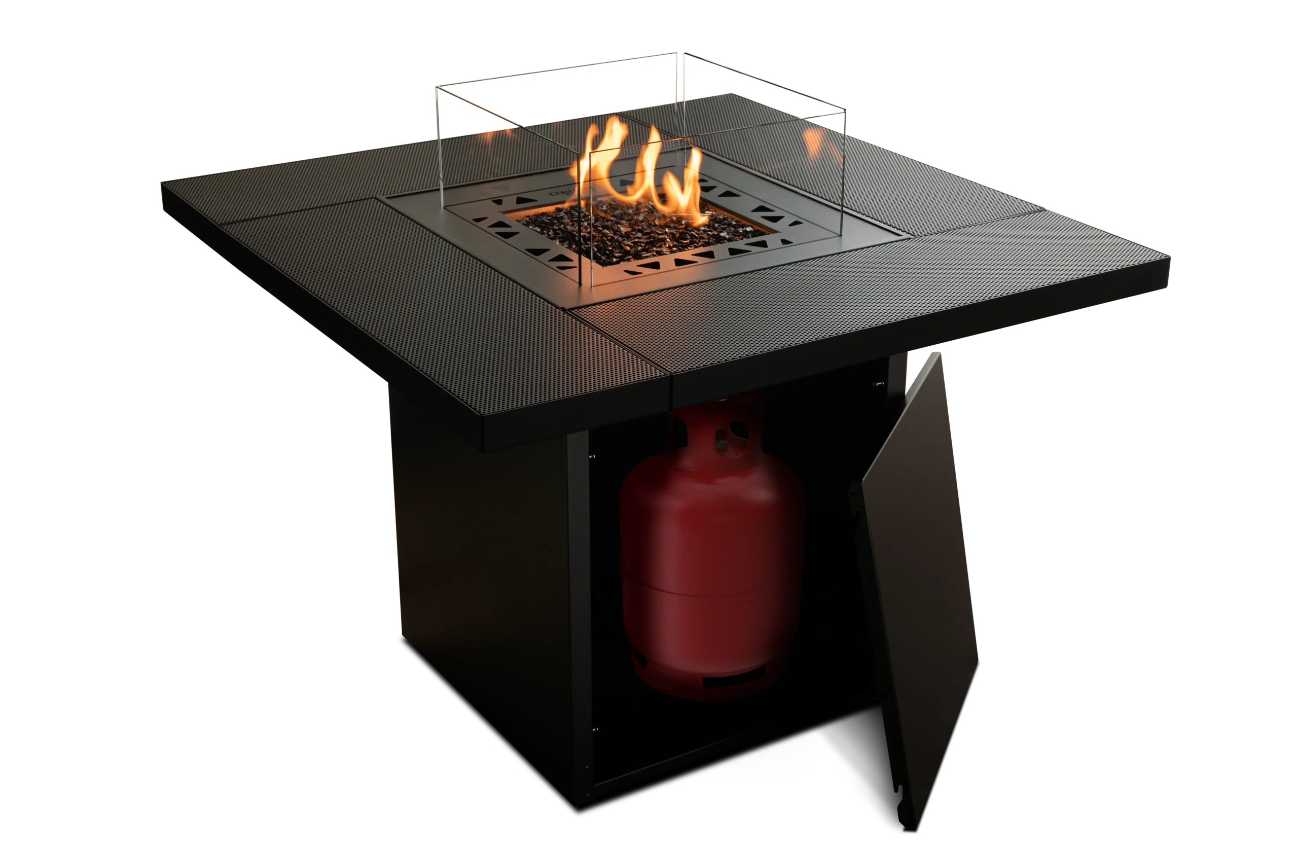 Gas Cylinder compartment 