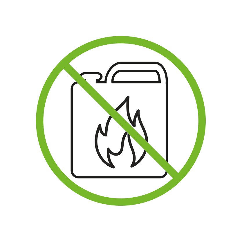 Burning Ethanol Vapours Technology-mrfireplace