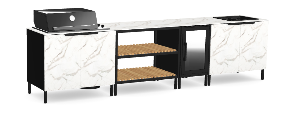 mrfireplace outdoor kitchen stone collection